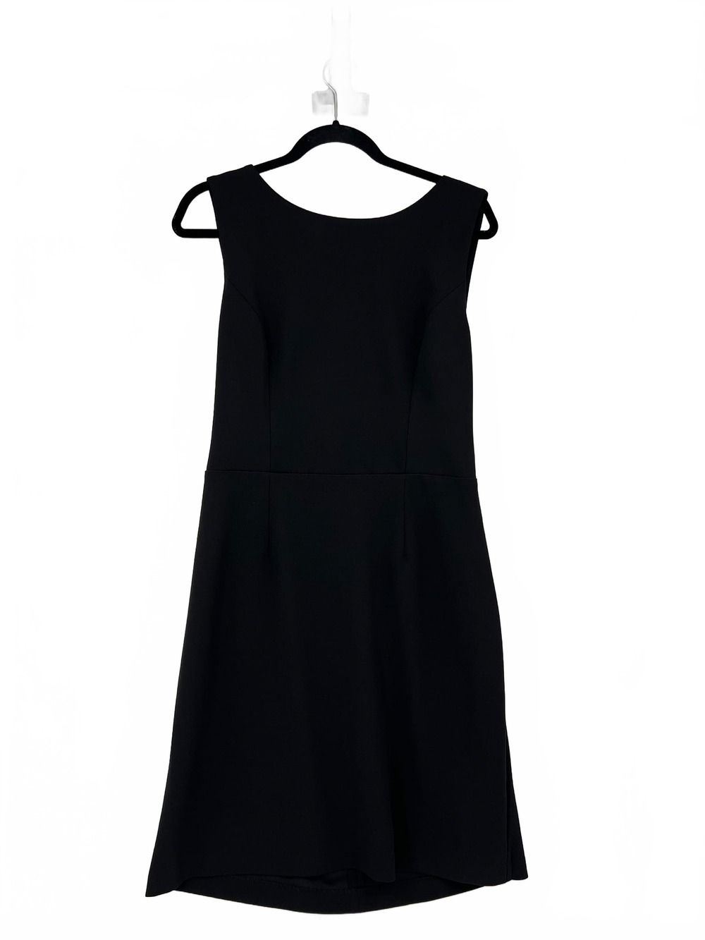 Betsey Johnson Black Midi Dress Cross Back Bodycon | Womens 14